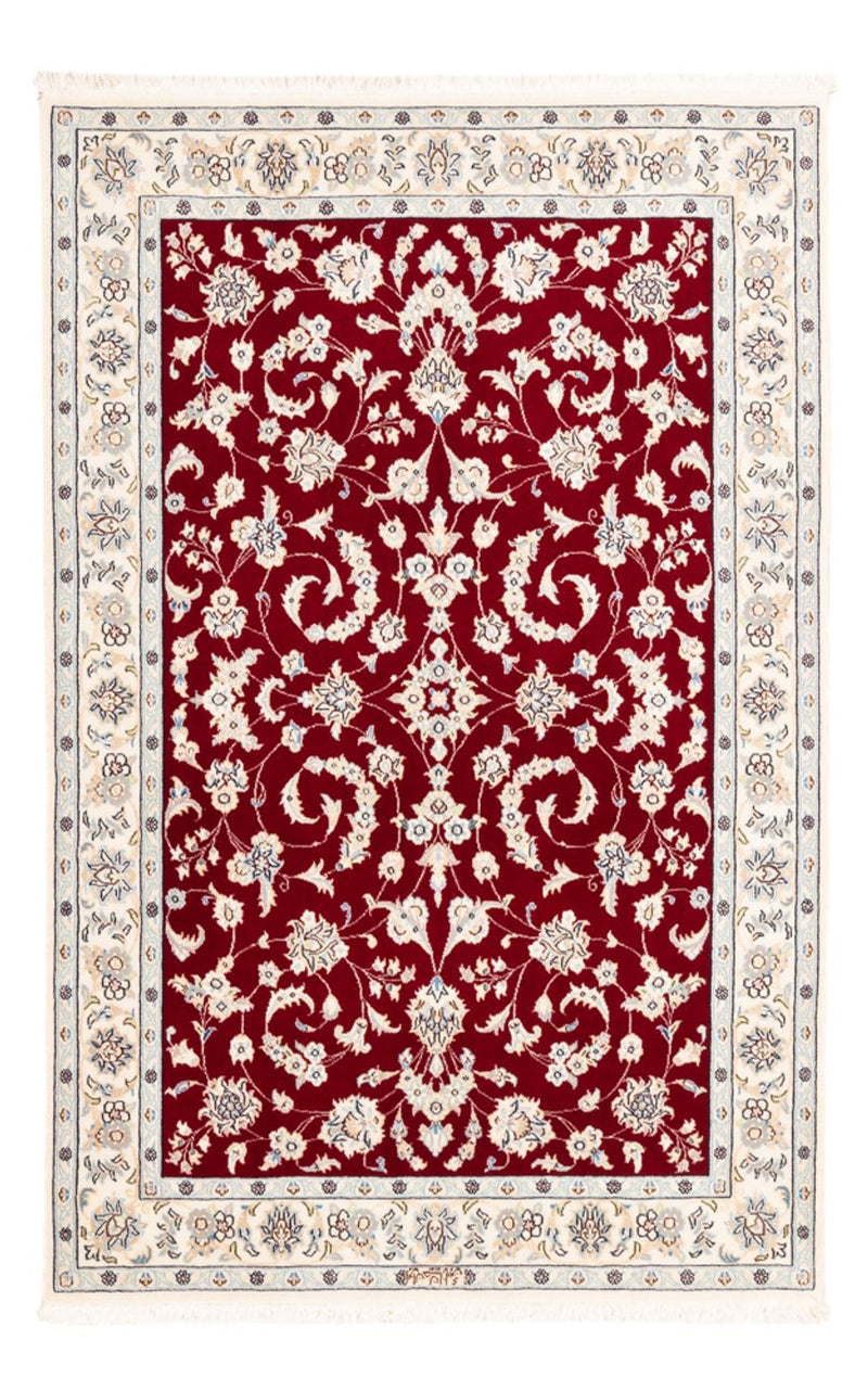Perzisch tapijt - Nain - Premium - 163 x 108 cm - rood