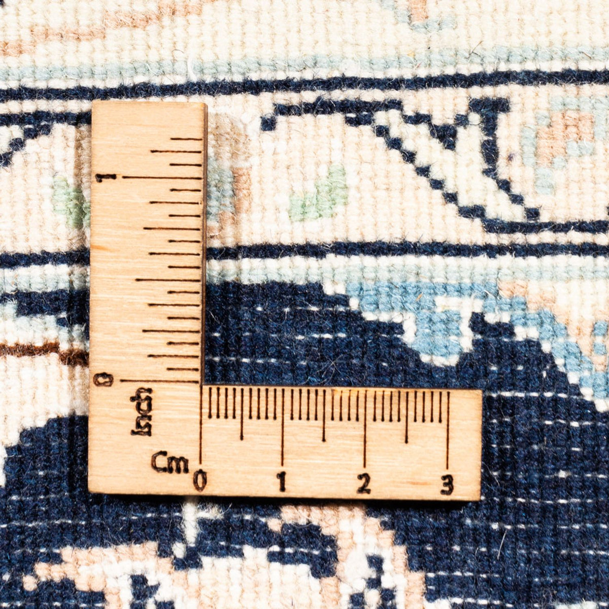 Perzisch tapijt - Nain - Premium - 151 x 108 cm - blauw