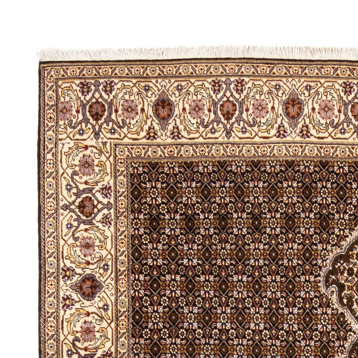 Perzisch tapijt - Tabriz - Royal - 241 x 170 cm - zwart