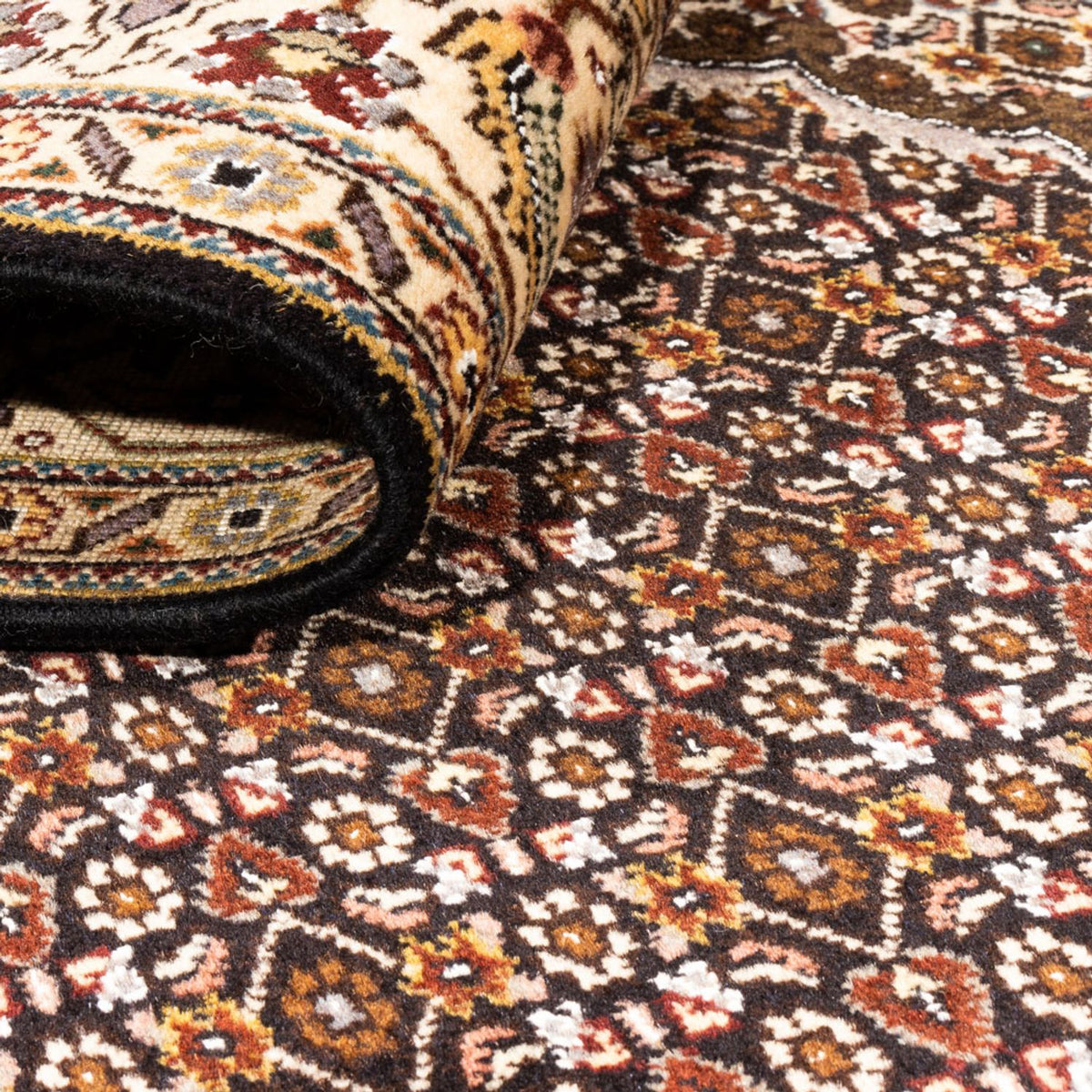 Perzisch tapijt - Tabriz - Royal - 241 x 170 cm - zwart