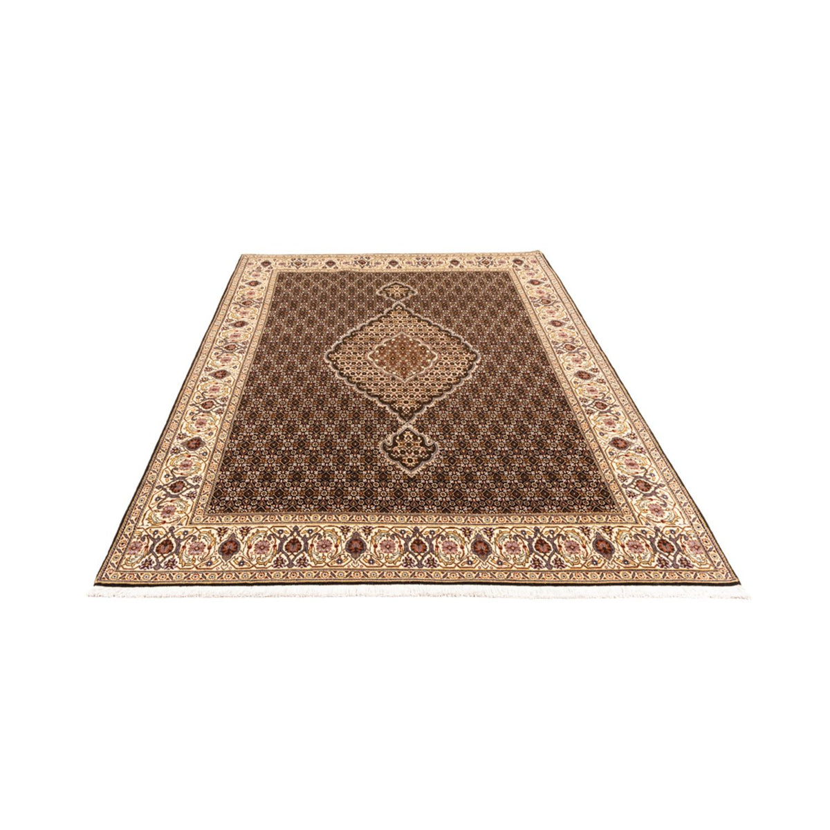 Perzisch tapijt - Tabriz - Royal - 241 x 170 cm - zwart