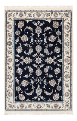 Perzisch tapijt - Nain - Premium - 121 x 78 cm - donkerblauw