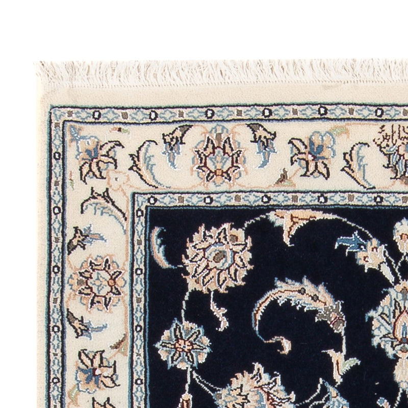 Perzisch tapijt - Nain - Premium - 121 x 78 cm - donkerblauw