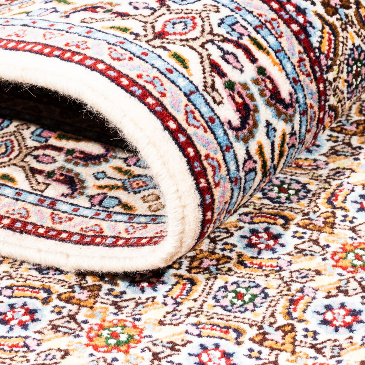 Loper Perzisch tapijt - Klassiek - 240 x 76 cm - crème