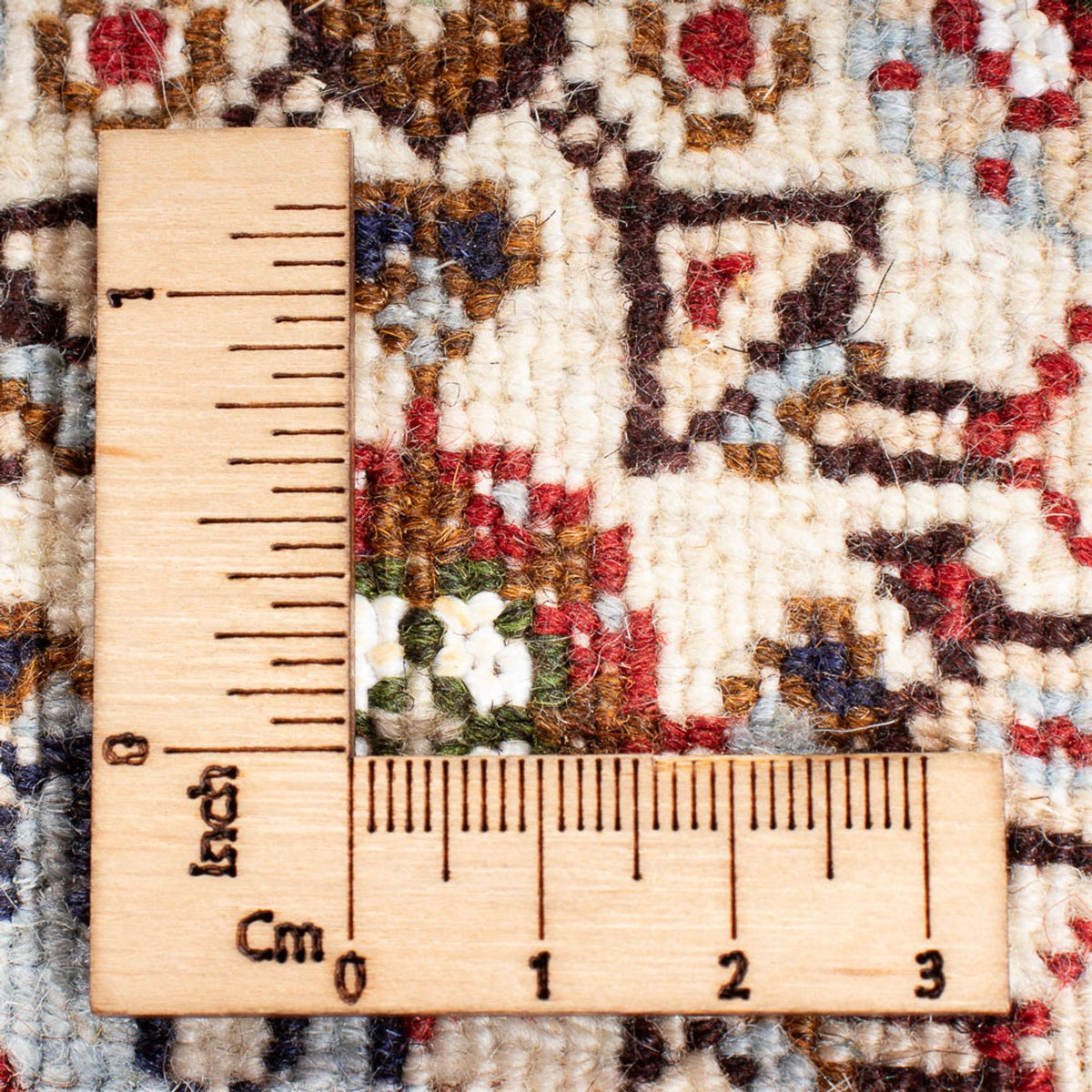 Loper Perzisch tapijt - Klassiek - 398 x 76 cm - crème