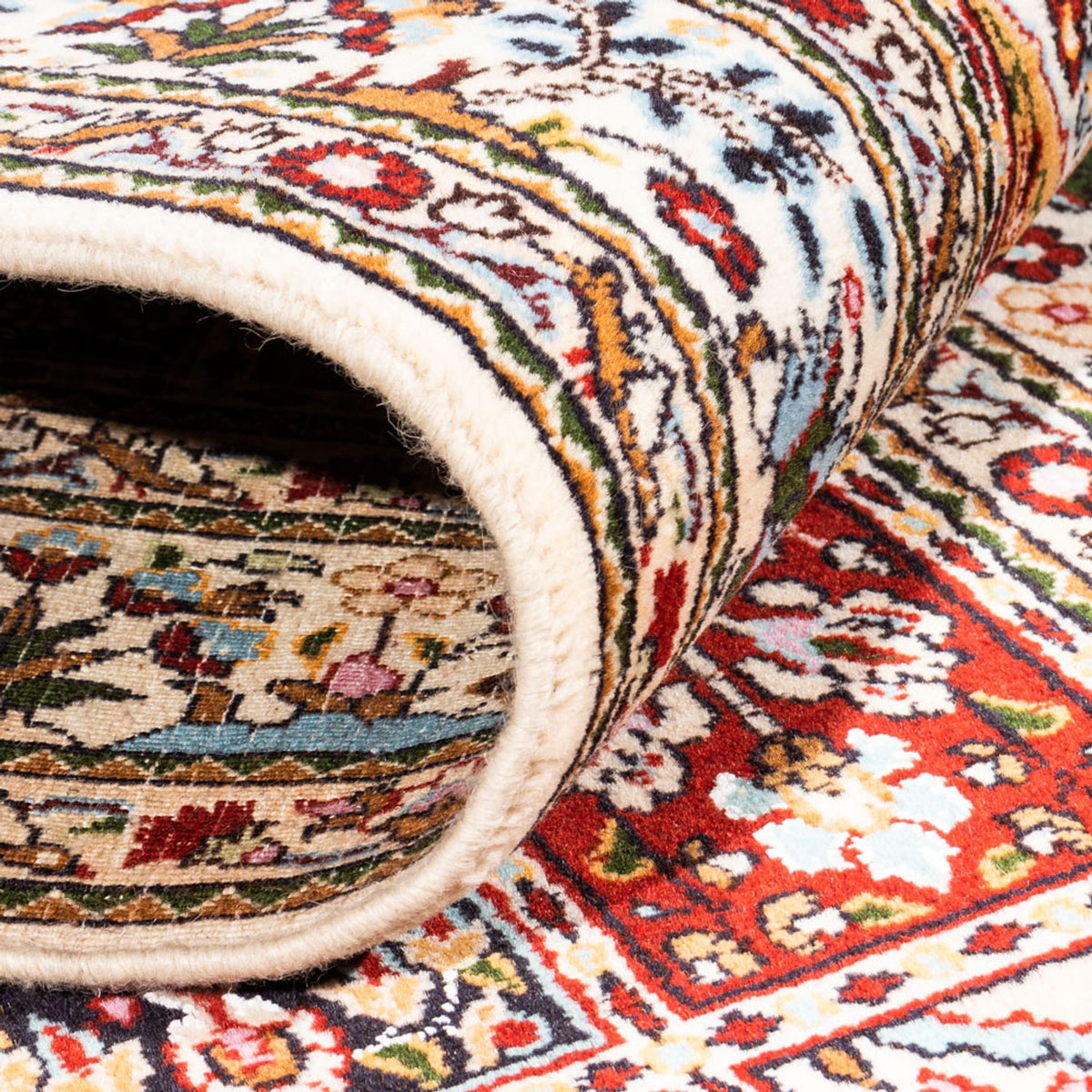 Loper Perzisch tapijt - Klassiek - 289 x 81 cm - veelkleurig