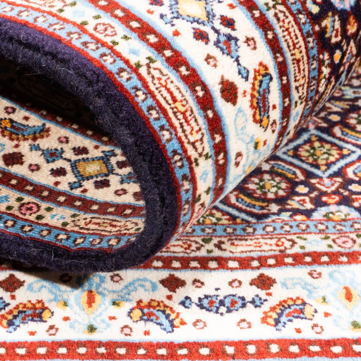 Perzisch tapijt - Klassiek - 120 x 80 cm - donkerblauw