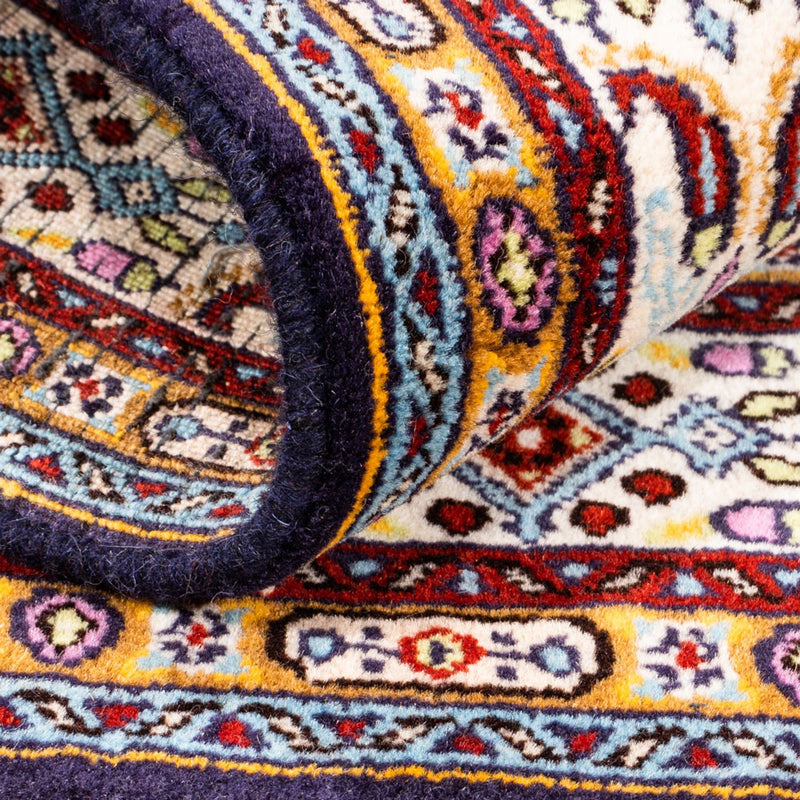 Loper Perzisch tapijt - Klassiek - 100 x 100 cm - donkerblauw