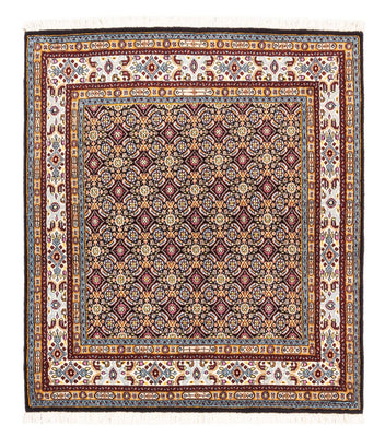Loper Perzisch tapijt - Klassiek - 100 x 100 cm - donkerblauw