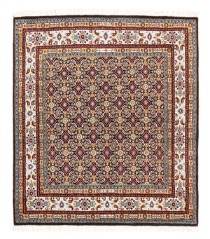 Loper Perzisch tapijt - Klassiek - 100 x 100 cm - donkerblauw