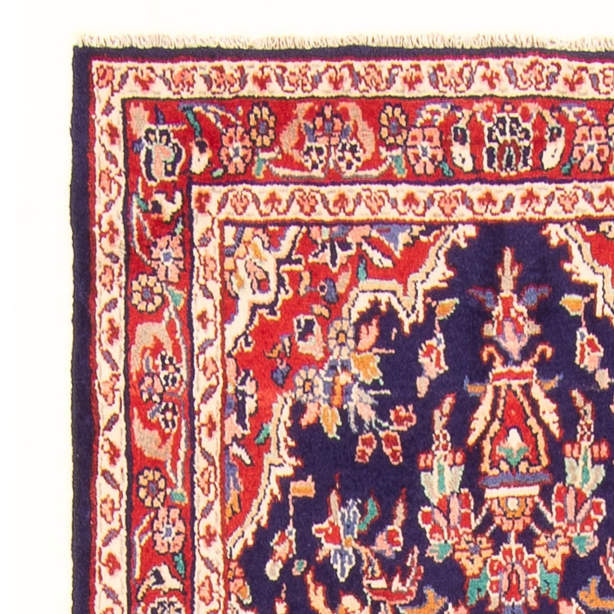 Loper Perzisch Tapijt - Nomadisch - 313 x 108 cm - donkerblauw