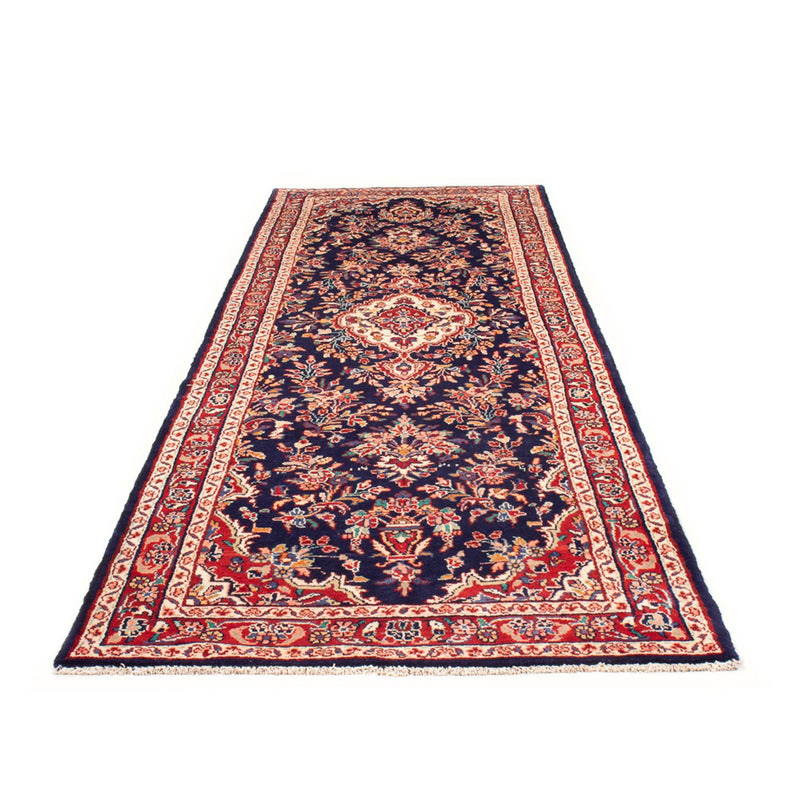 Loper Perzisch Tapijt - Nomadisch - 313 x 108 cm - donkerblauw