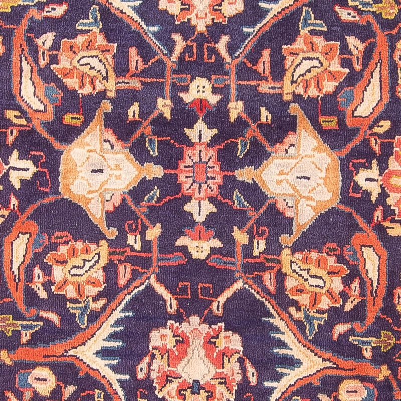 Loper Perzisch tapijt - Bijar - 306 x 118 cm - donkerblauw