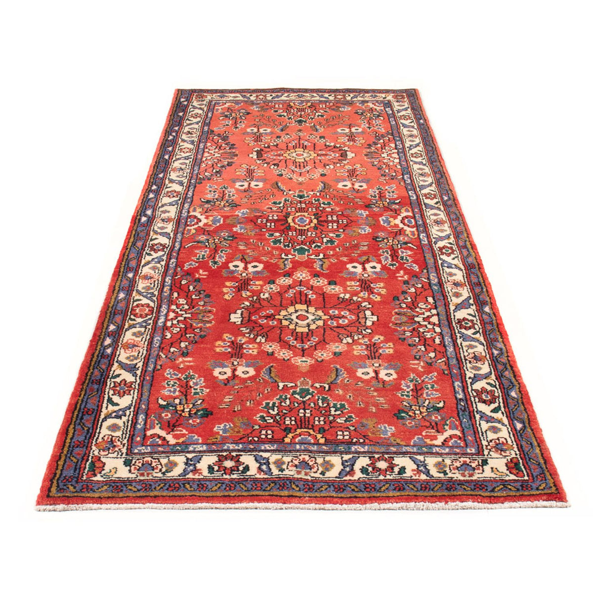 Loper Perzisch tapijt - Klassiek - 298 x 107 cm - rood