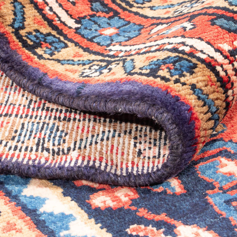 Loper Perzisch Tapijt - Nomadisch - 313 x 111 cm - donkerblauw