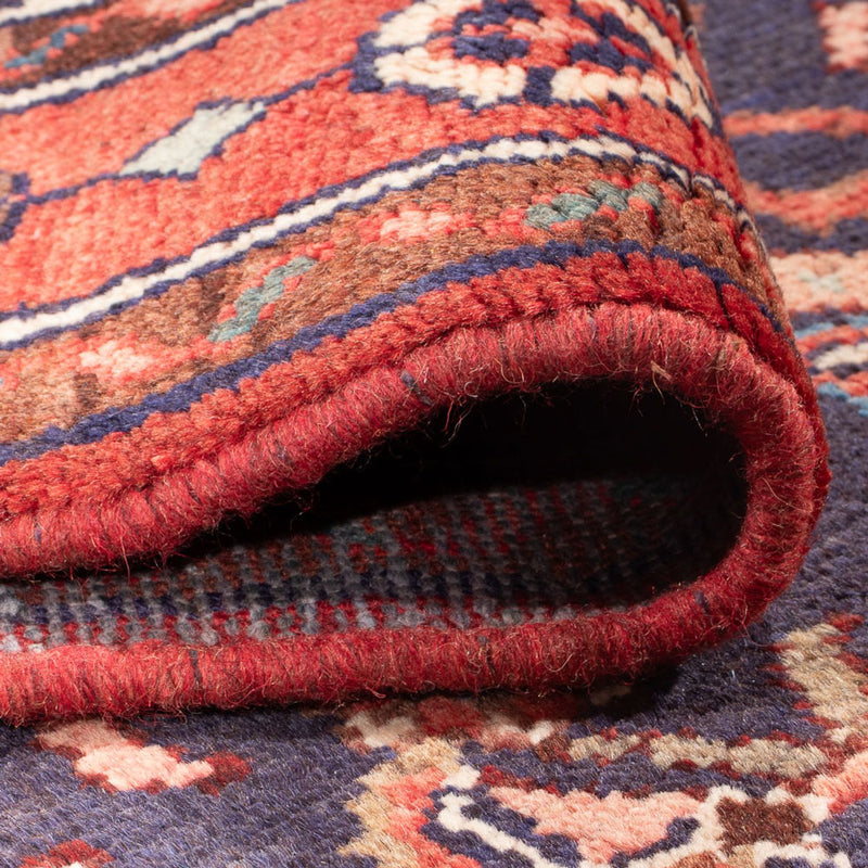 Loper Perzisch Tapijt - Nomadisch - 305 x 104 cm - donkerblauw