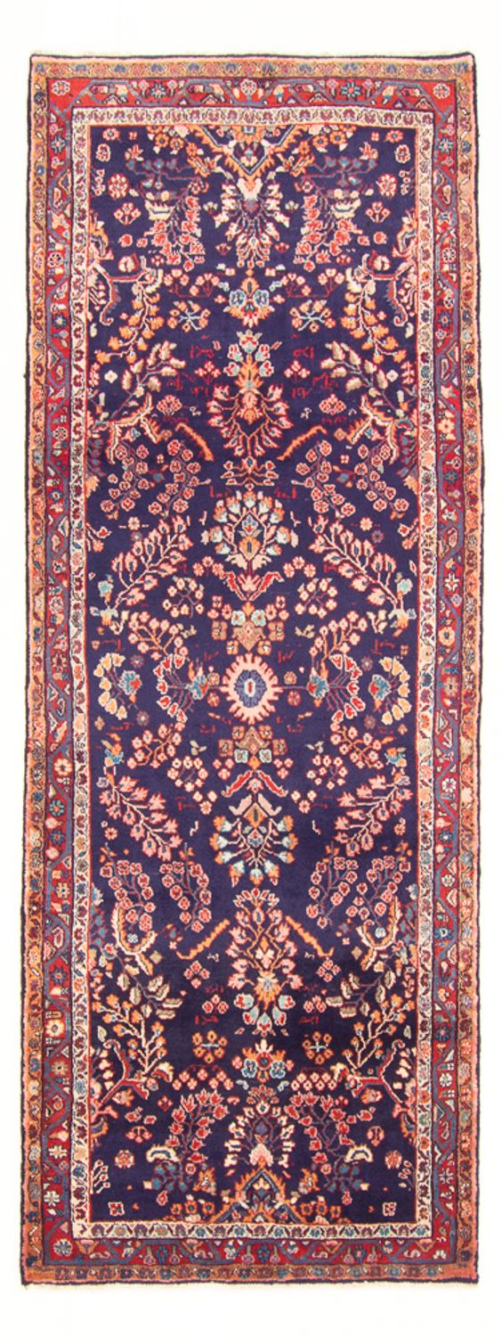 Loper Perzisch tapijt - Klassiek - 298 x 110 cm - donkerblauw