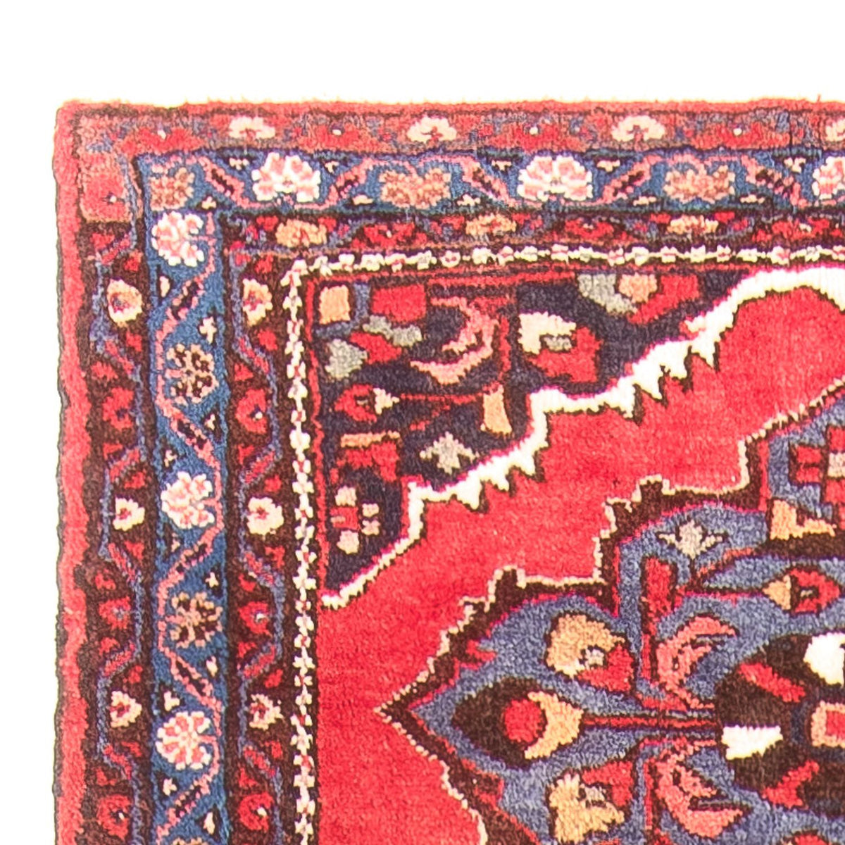Loper Perzisch tapijt - Bijar - 285 x 103 cm - rood