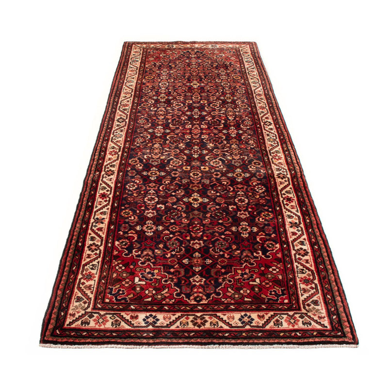 Loper Perzisch Tapijt - Nomadisch - 315 x 105 cm - donkerblauw