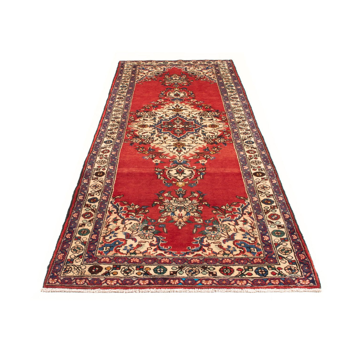 Loper Perzisch Tapijt - Nomadisch - 316 x 108 cm - rood