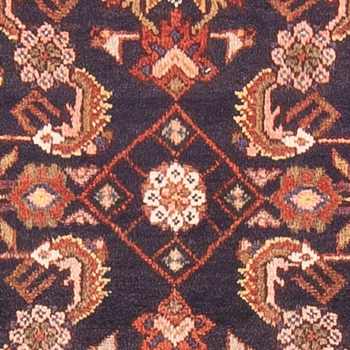 Loper Perzisch Tapijt - Nomadisch - 290 x 103 cm - donkerblauw