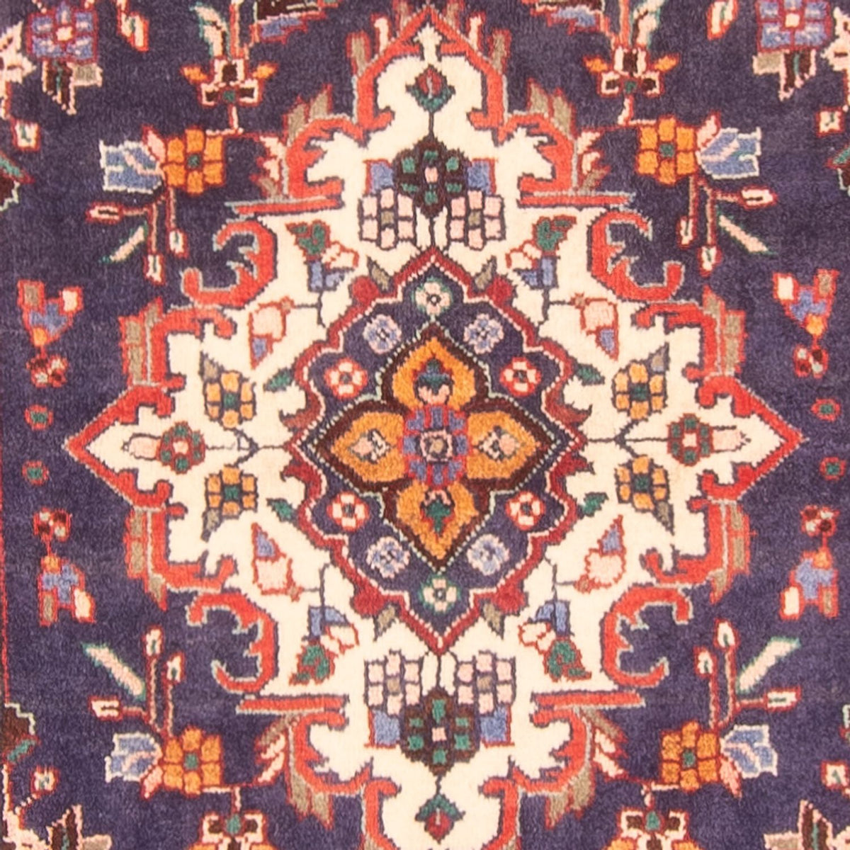 Loper Perzisch Tapijt - Nomadisch - 315 x 108 cm - donkerblauw