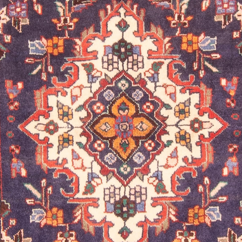 Loper Perzisch Tapijt - Nomadisch - 315 x 108 cm - donkerblauw