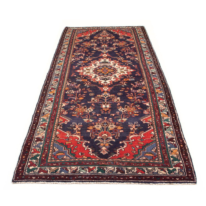 Loper Perzisch Tapijt - Nomadisch - 315 x 108 cm - donkerblauw