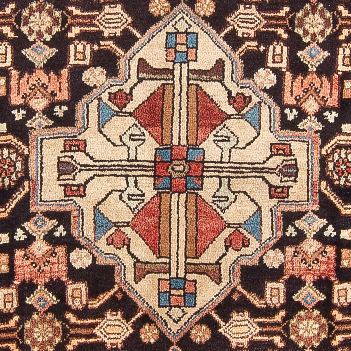 Loper Perzisch Tapijt - Nomadisch - 300 x 110 cm - donkerblauw