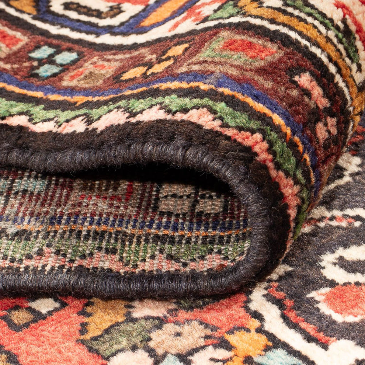 Loper Perzisch Tapijt - Nomadisch - 313 x 115 cm - rood