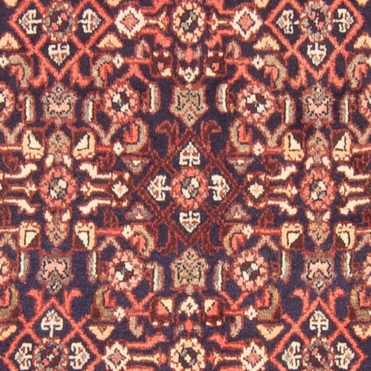 Loper Perzisch Tapijt - Nomadisch - 317 x 103 cm - donkerblauw