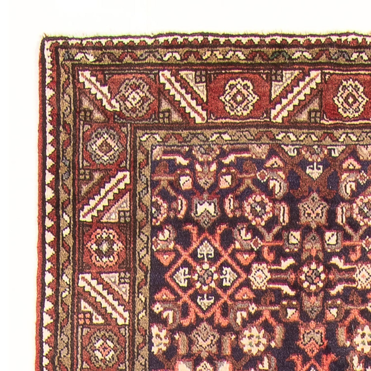 Loper Perzisch Tapijt - Nomadisch - 317 x 103 cm - donkerblauw