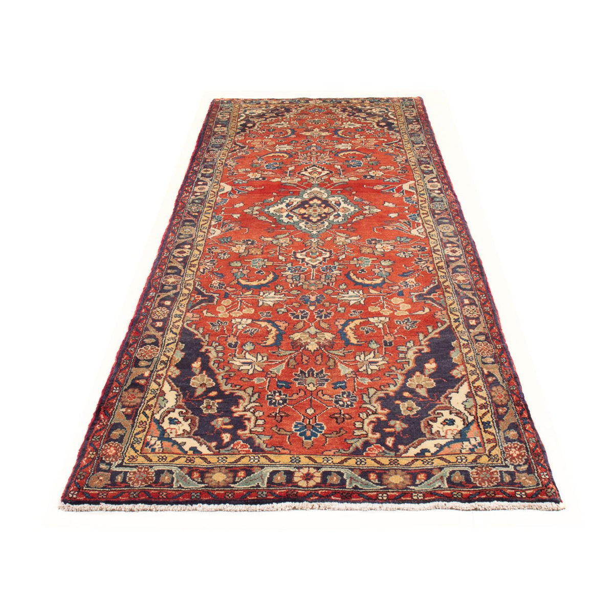 Loper Perzisch Tapijt - Nomadisch - 313 x 108 cm - rood