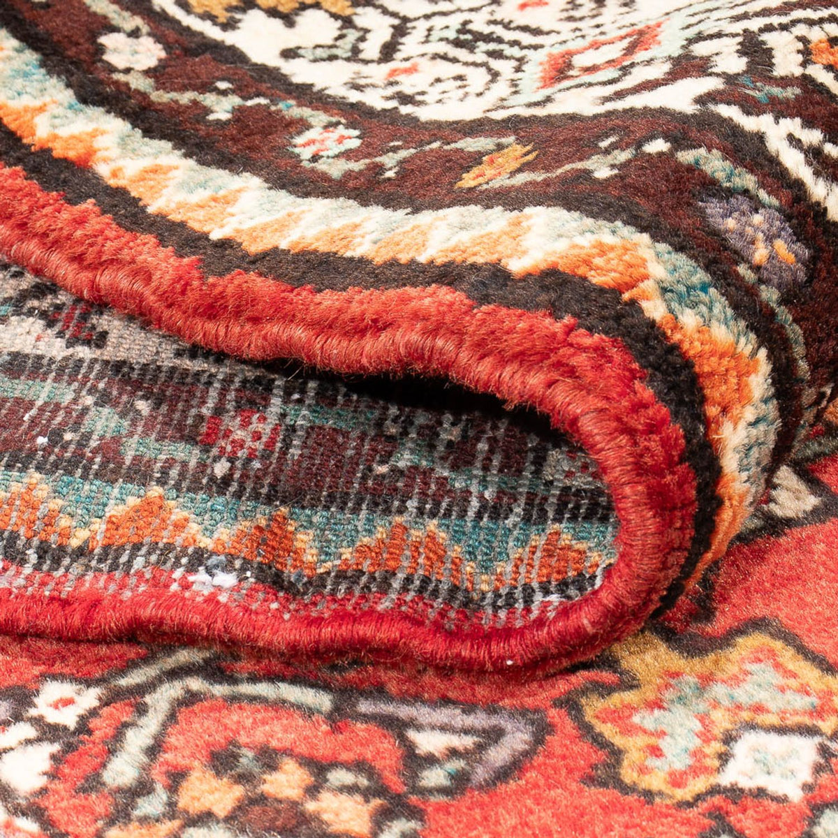 Loper Perzisch Tapijt - Nomadisch - 328 x 121 cm - rood