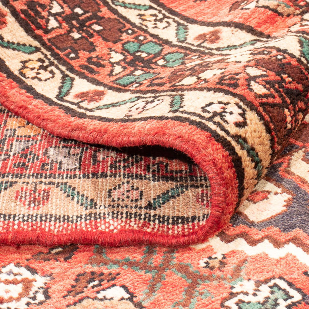 Loper Perzisch Tapijt - Nomadisch - 306 x 114 cm - rood