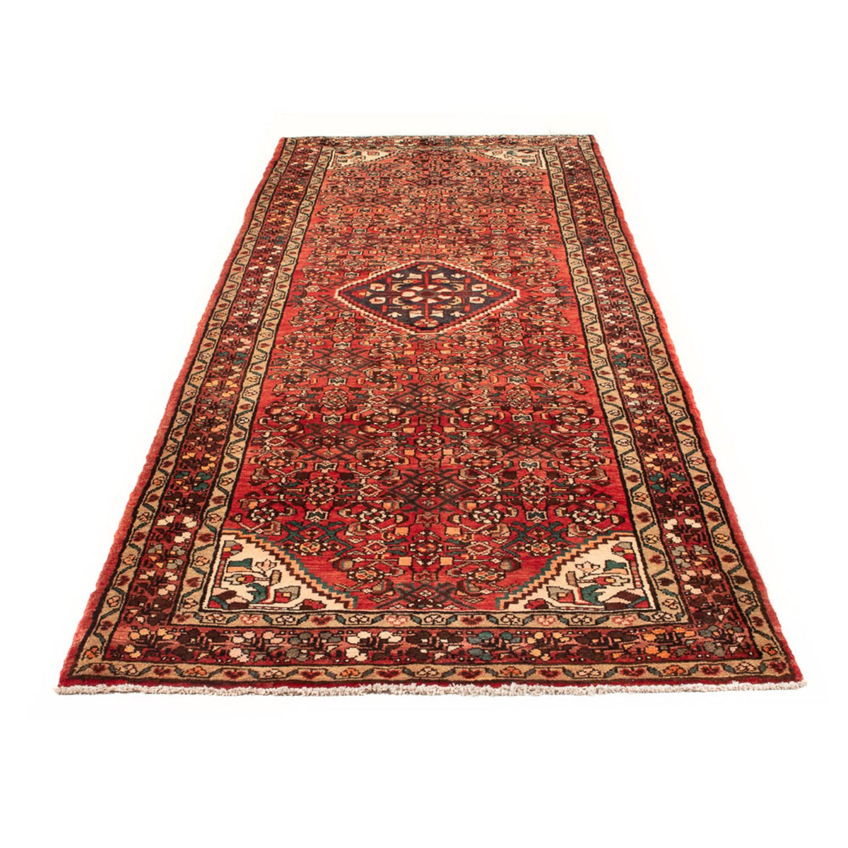 Loper Perzisch Tapijt - Nomadisch - 306 x 114 cm - rood