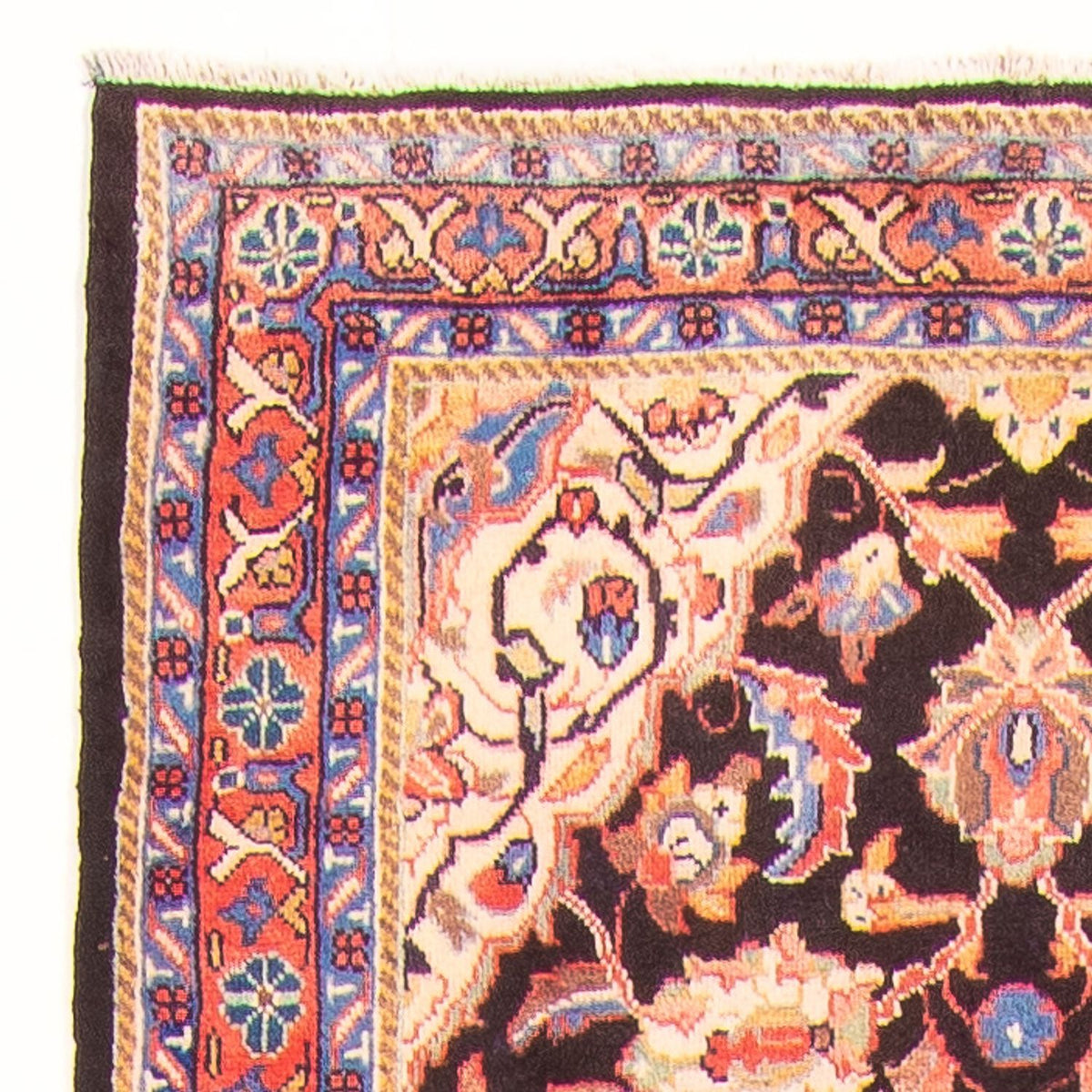 Loper Perzisch Tapijt - Nomadisch - 307 x 106 cm - donkerblauw