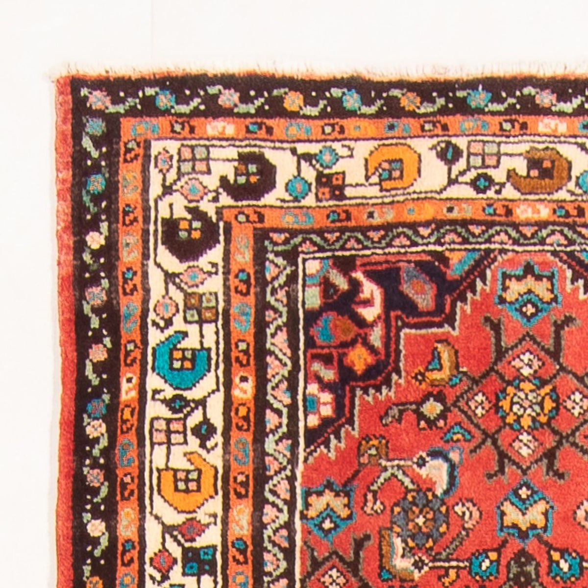 Loper Perzisch Tapijt - Nomadisch - 287 x 104 cm - rood