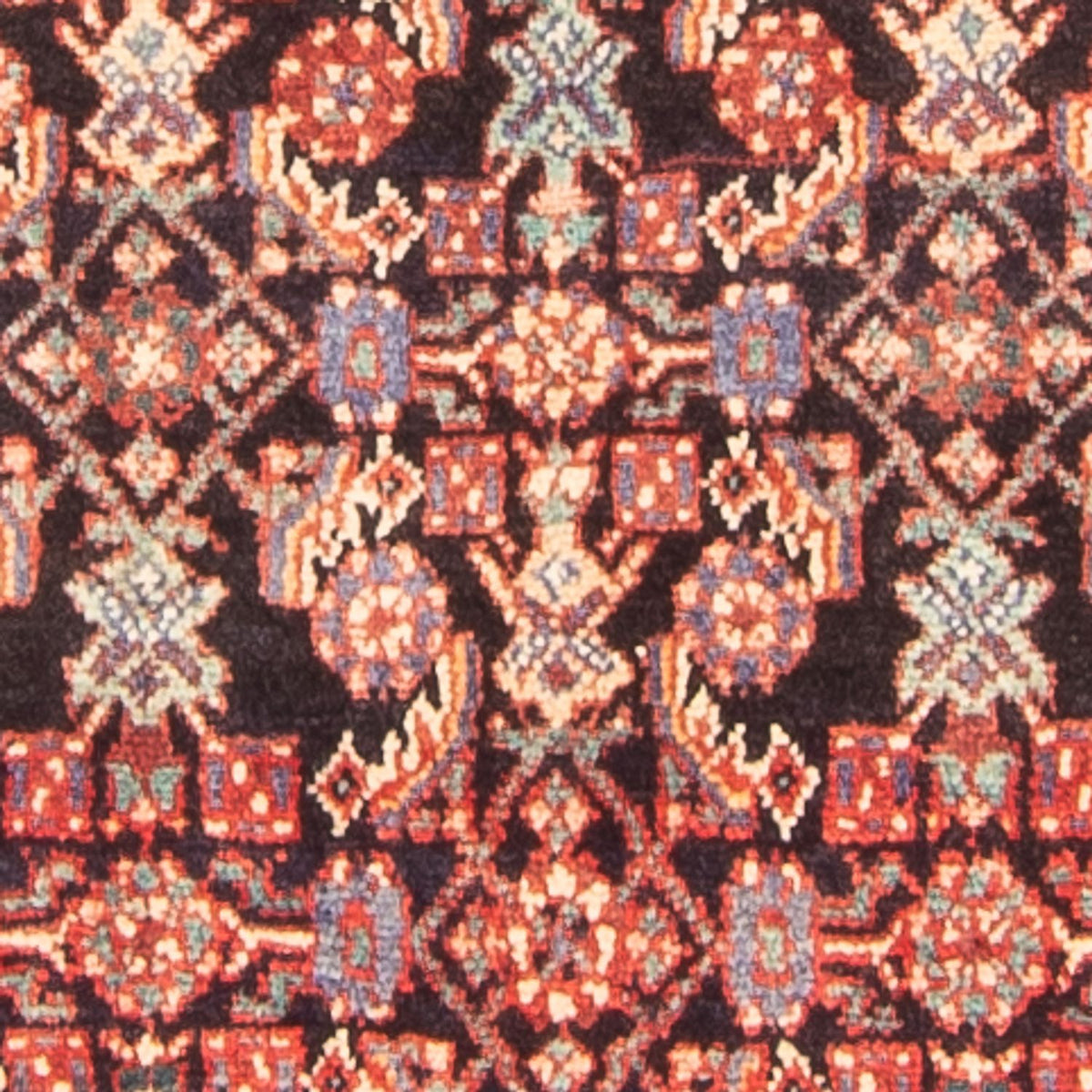 Loper Perzisch Tapijt - Nomadisch - 300 x 110 cm - donkerblauw