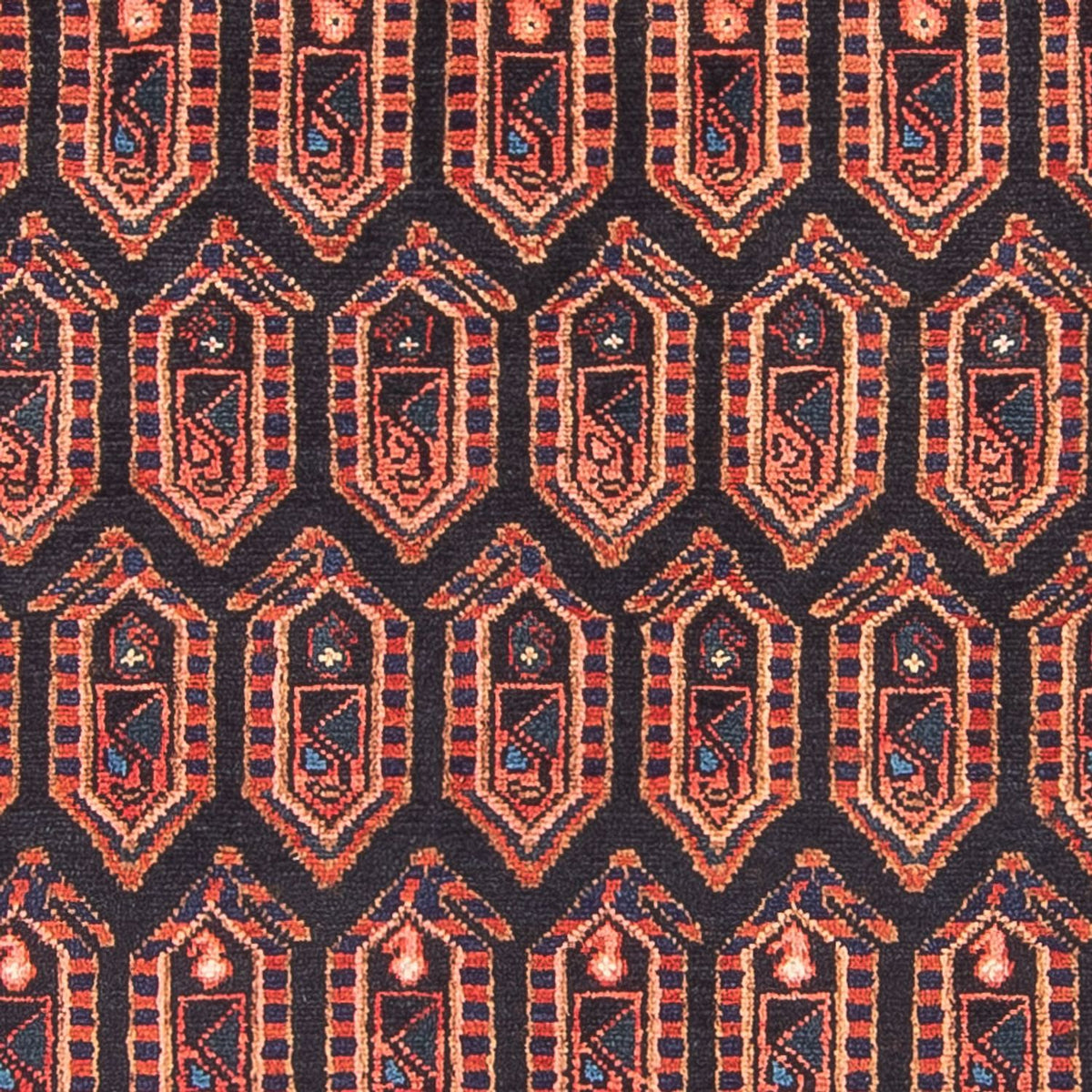 Loper Perzisch Tapijt - Nomadisch - 300 x 111 cm - veelkleurig