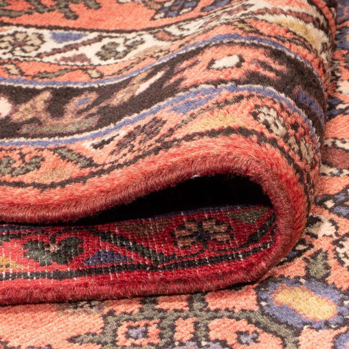 Loper Perzisch Tapijt - Nomadisch - 270 x 125 cm - rood