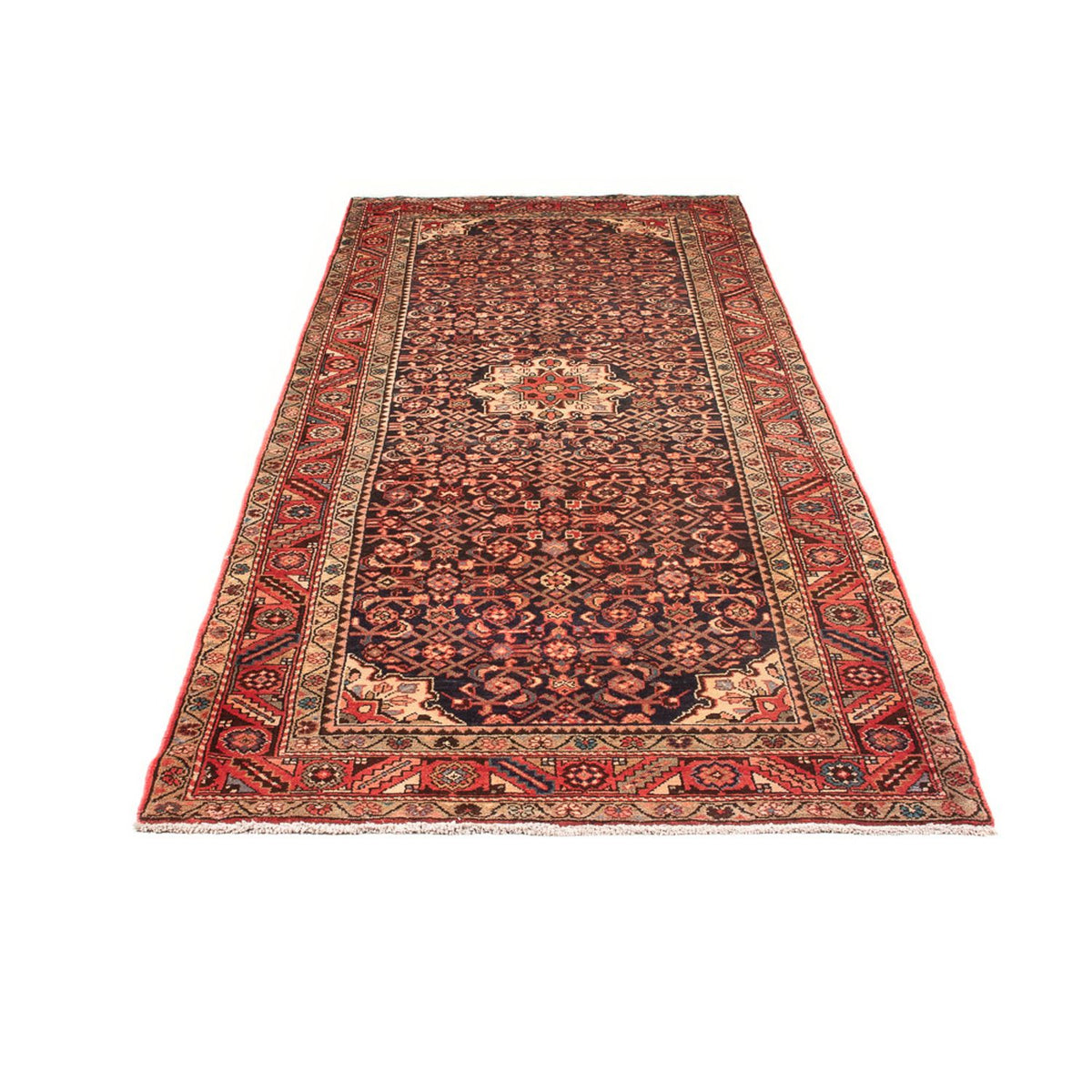 Loper Perzisch Tapijt - Nomadisch - 307 x 117 cm - rood