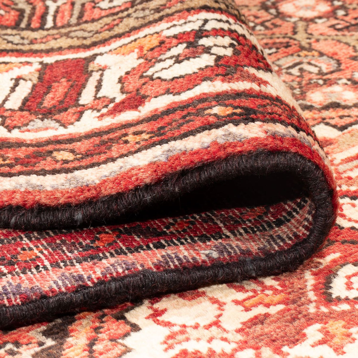 Loper Perzisch Tapijt - Nomadisch - 306 x 113 cm - rood