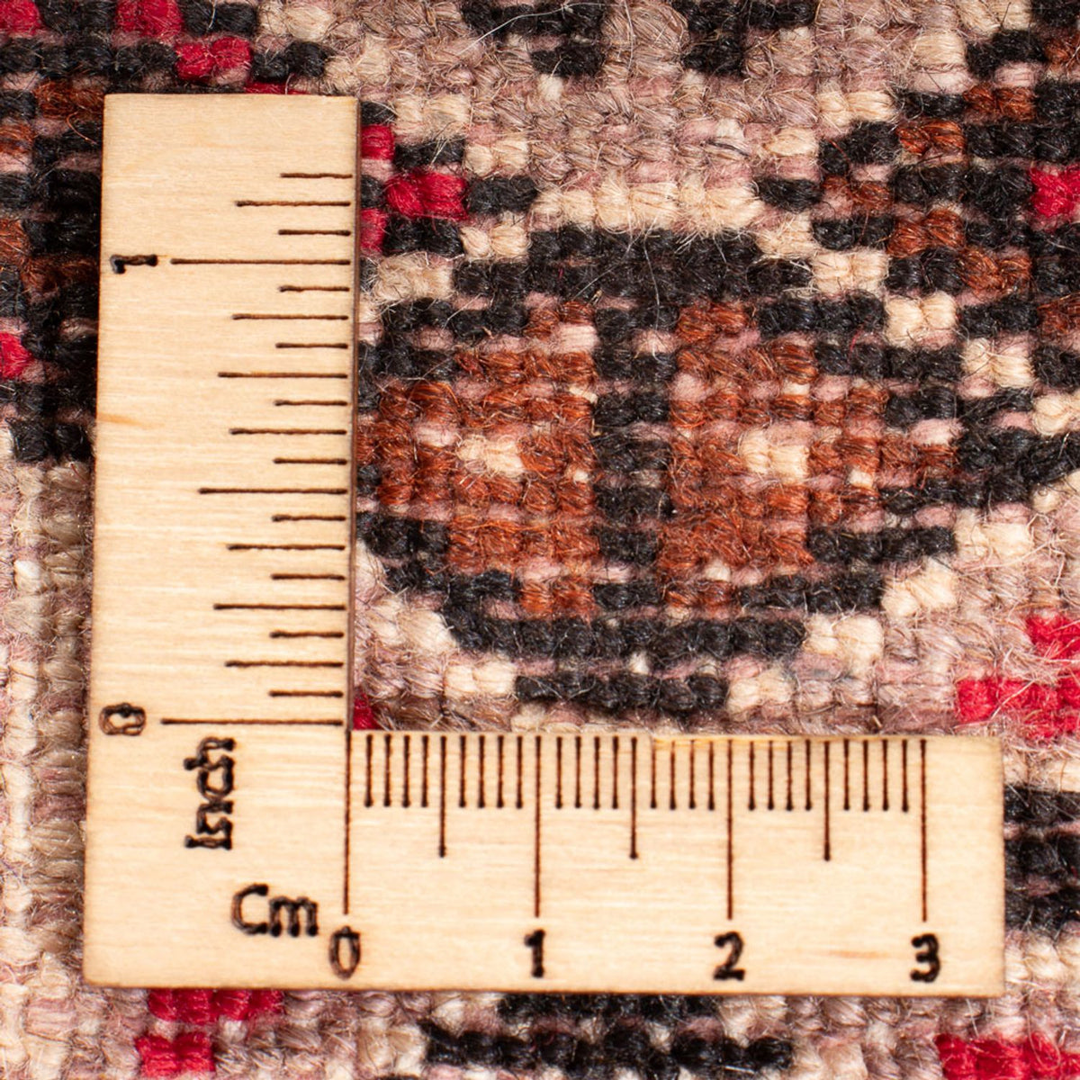 Loper Turkaman tapijt - 282 x 100 cm - crème