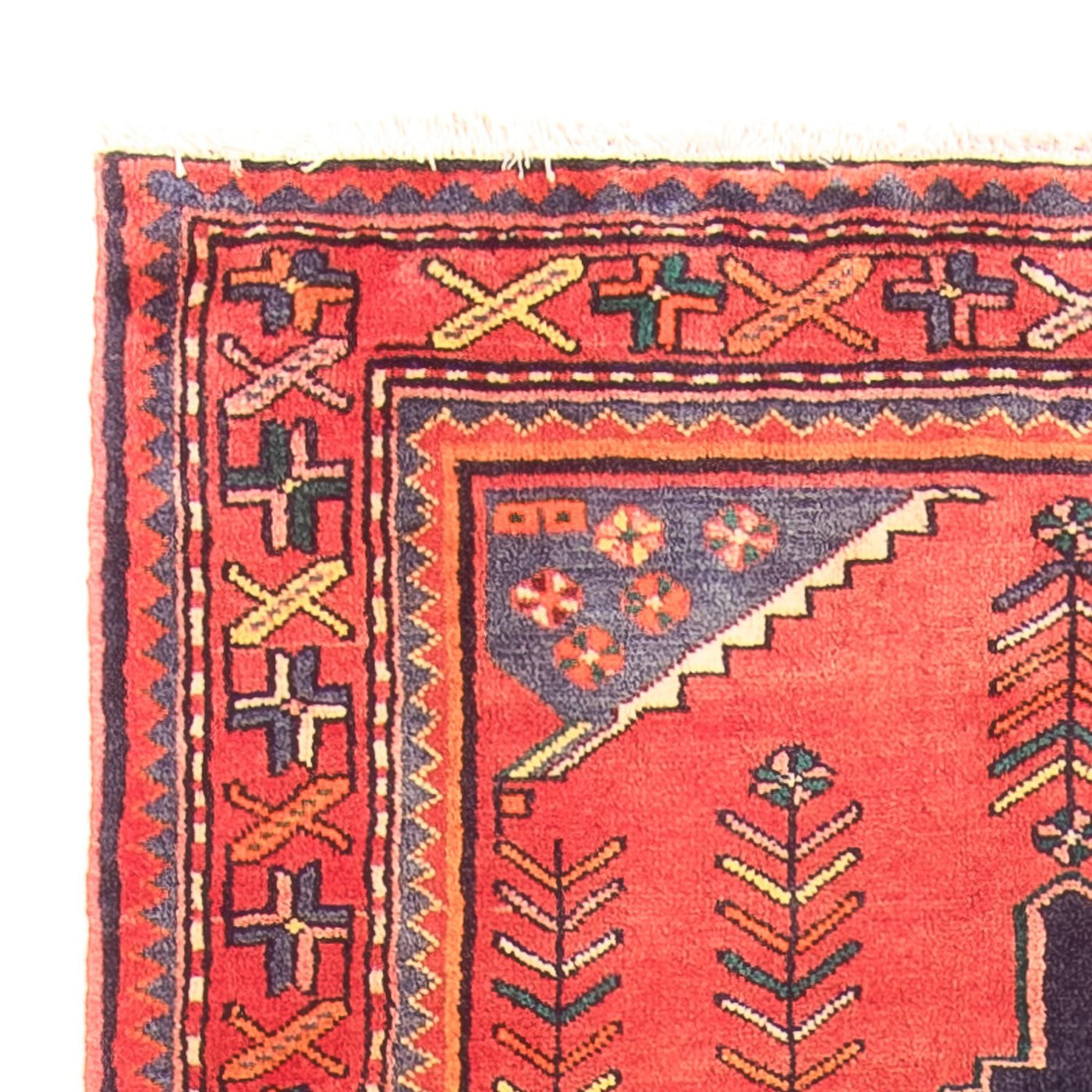 Loper Perzisch Tapijt - Nomadisch - 290 x 102 cm - rood