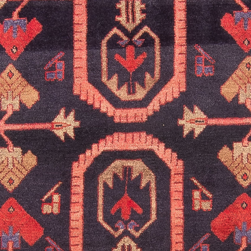 Loper Perzisch Tapijt - Nomadisch - 308 x 121 cm - donkerblauw