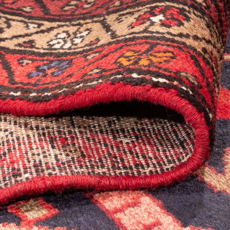 Loper Perzisch Tapijt - Nomadisch - 308 x 121 cm - donkerblauw