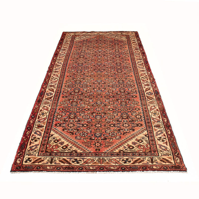 Loper Perzisch Tapijt - Nomadisch - 302 x 107 cm - donkerblauw