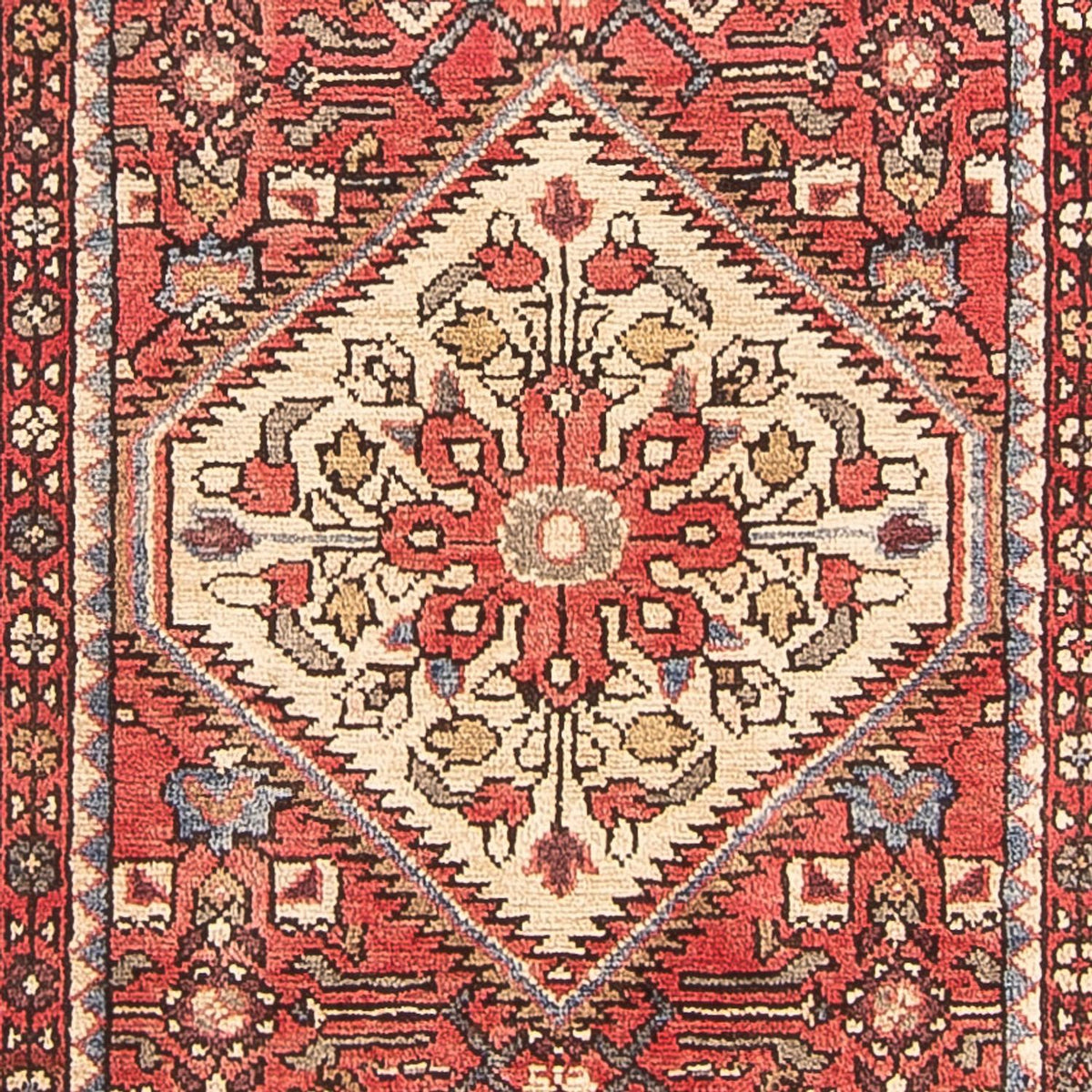 Loper Perzisch Tapijt - Nomadisch - 316 x 107 cm - rood