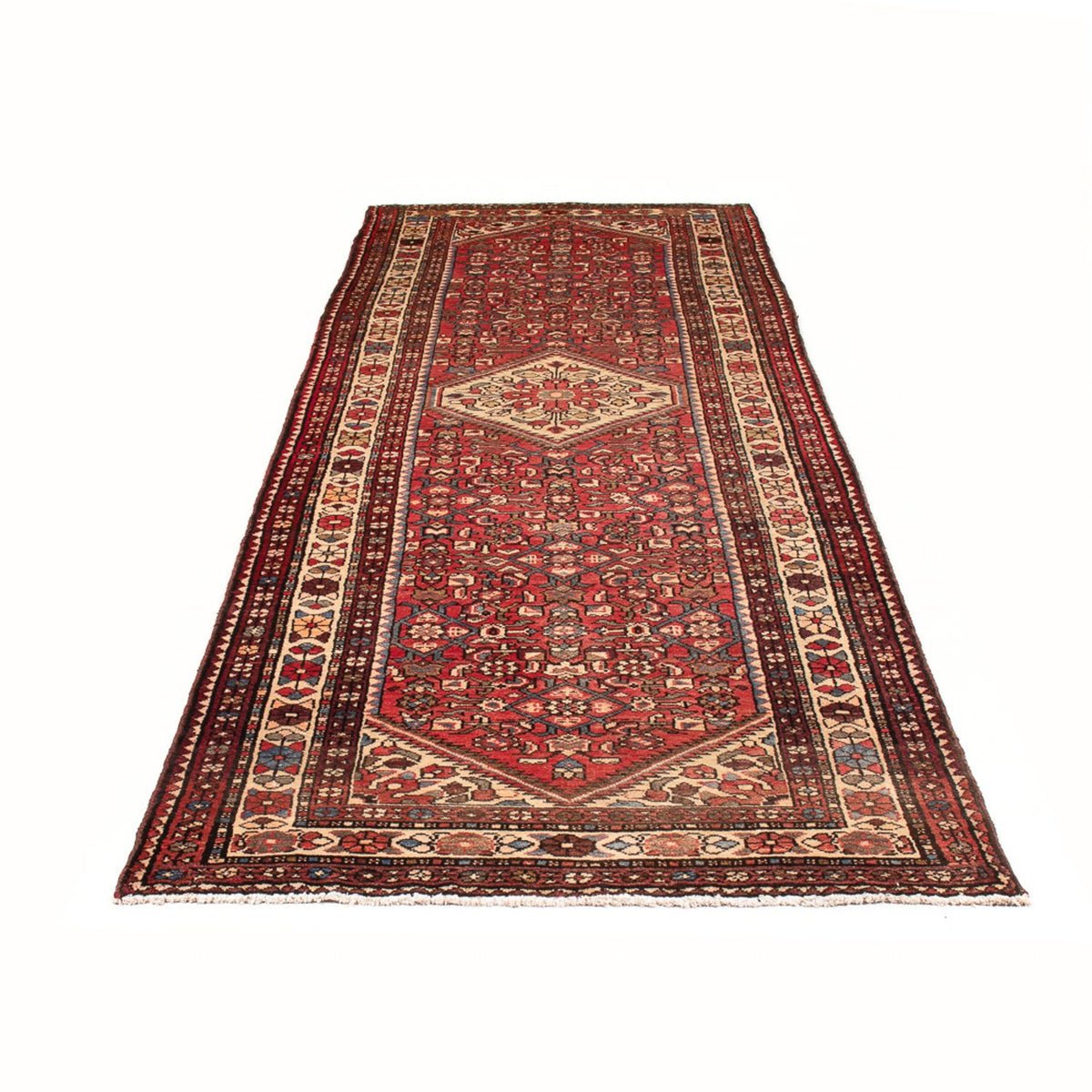 Loper Perzisch Tapijt - Nomadisch - 316 x 107 cm - rood